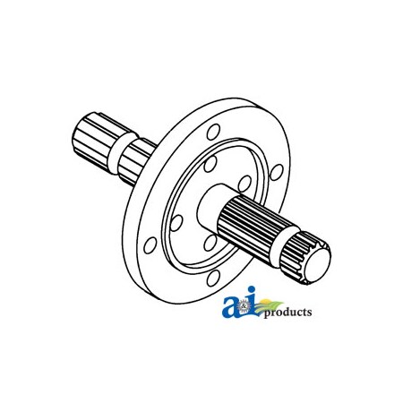 A & I Products Shaft, PTO (540/1000 RPM) 6.4" x6.5" x8.7" A-70255802